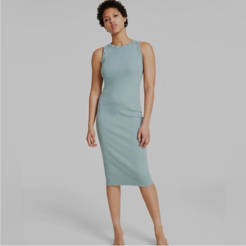 Bar III Ribbed Bodycon dress